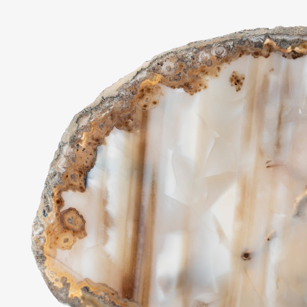 Agate Mineral - Medium Pearl