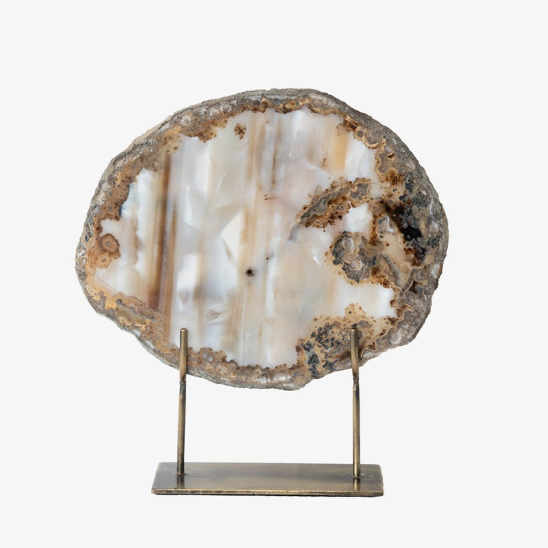 Agate Mineral - Medium Pearl