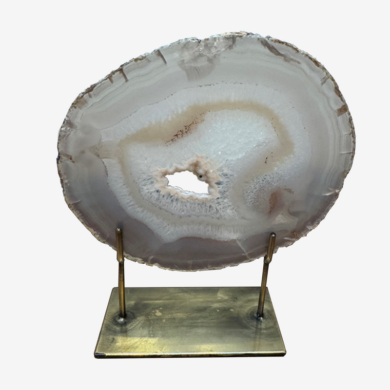 Agate Mineral - Small Grey