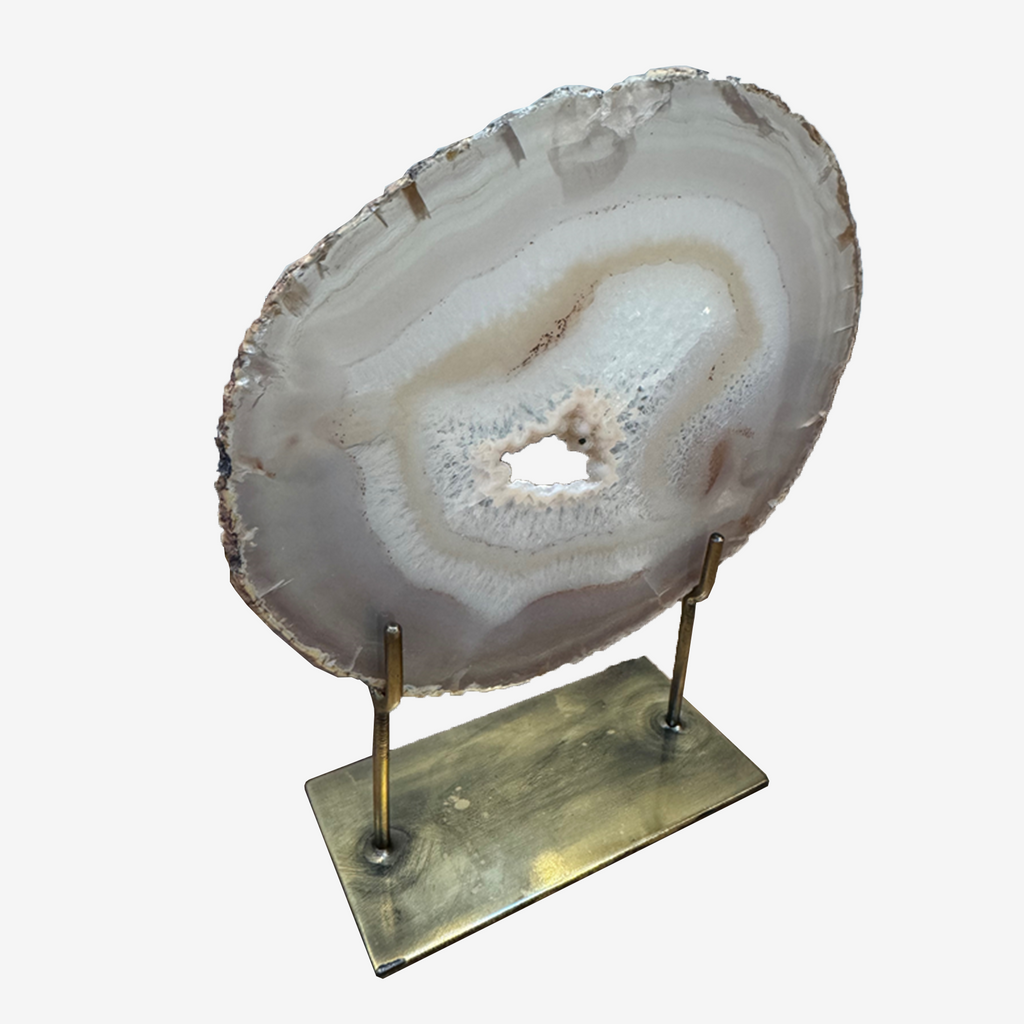 Agate Mineral - Small Grey