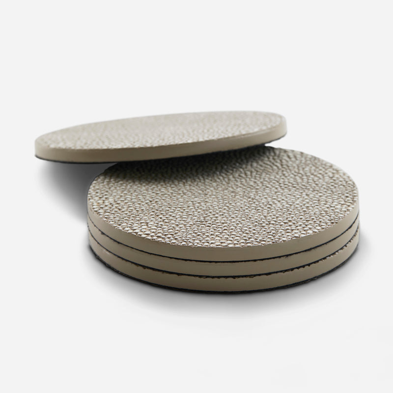 Shagreen Coasters - Dune