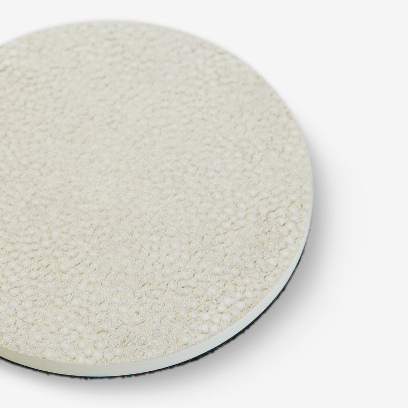 Shagreen Coasters - Linen