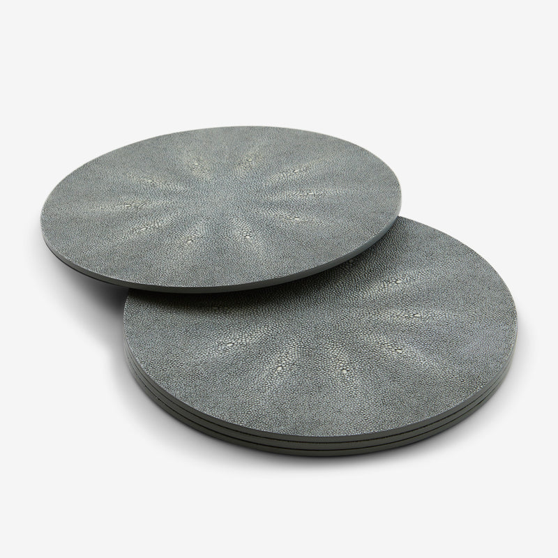 Shagreen Placemats - Midnight