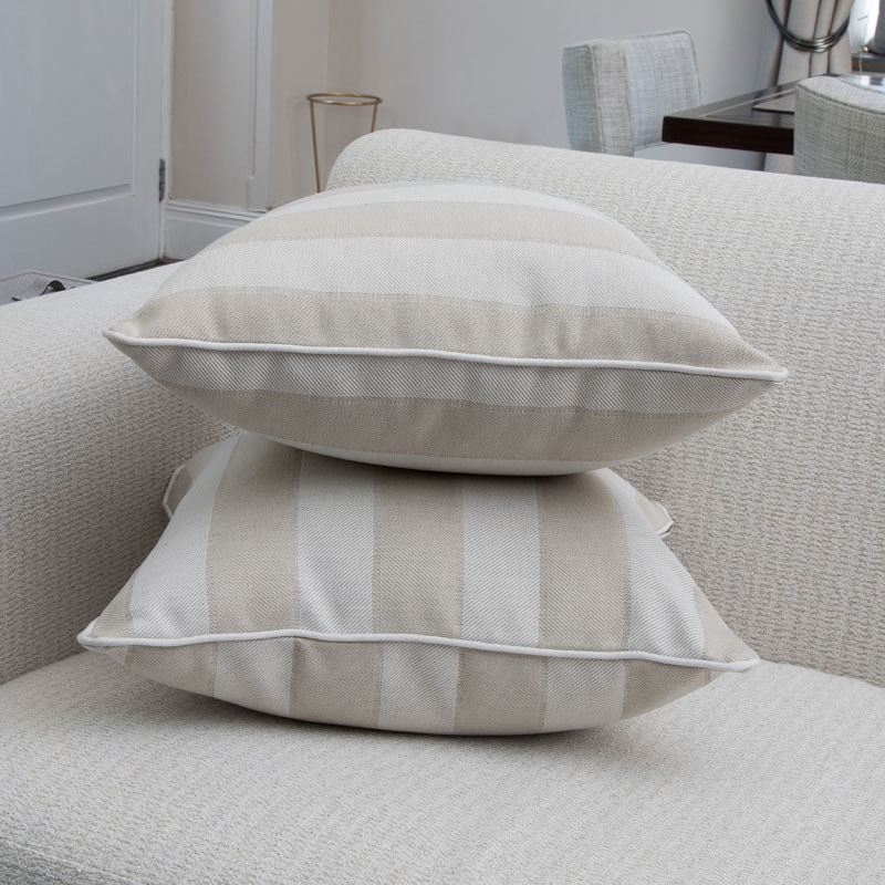 Indoor/Outdoor Venetian Stripe Cushion Cover