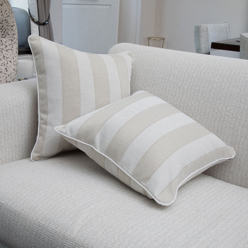 Indoor/Outdoor Venetian Stripe Cushion Cover