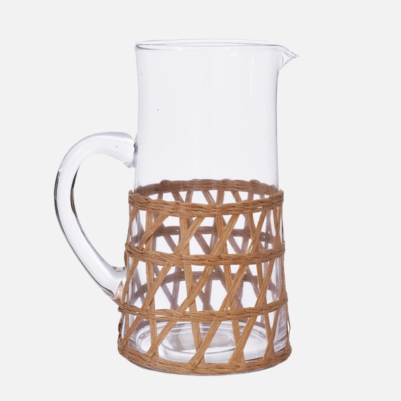 Rattan Jug